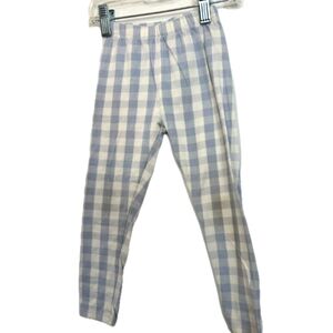 🟥 3/15$ Blue and White Checkered Leggings